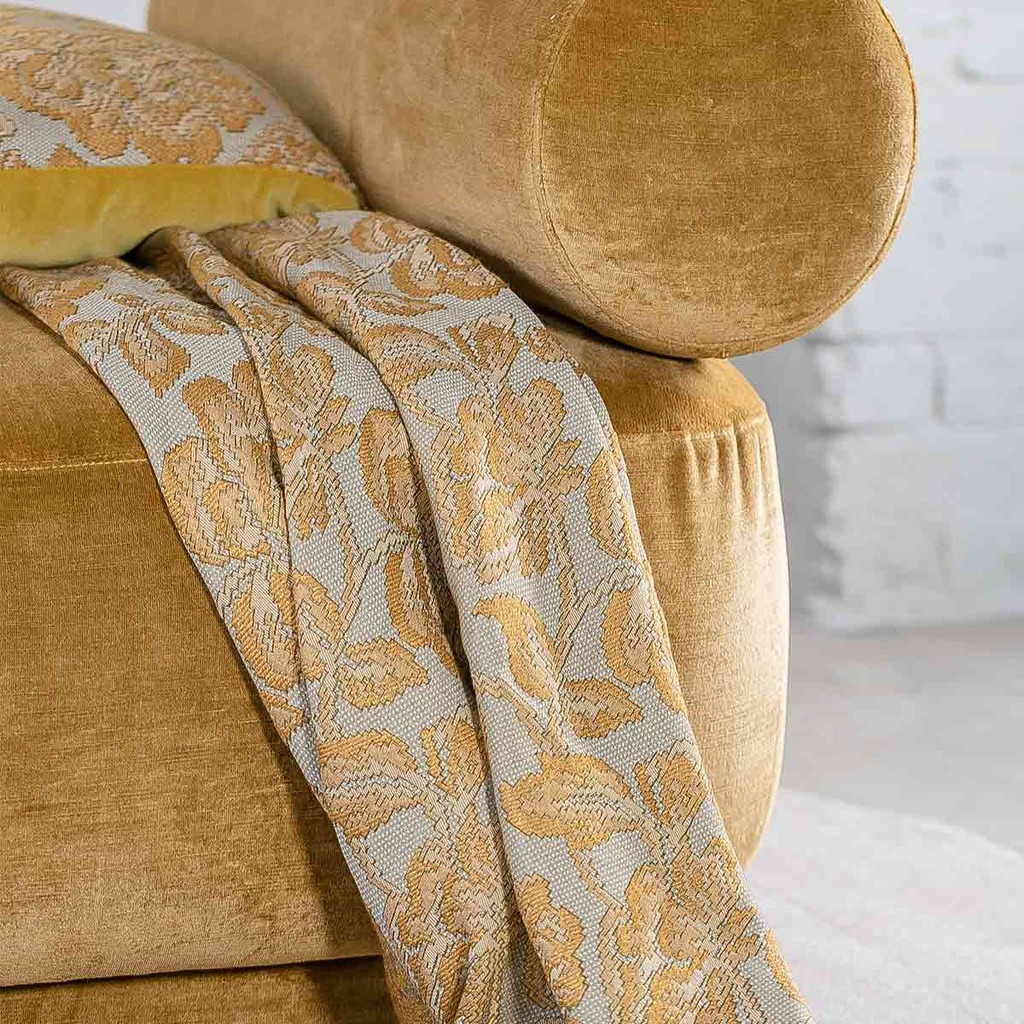 Plaid in designer fabric