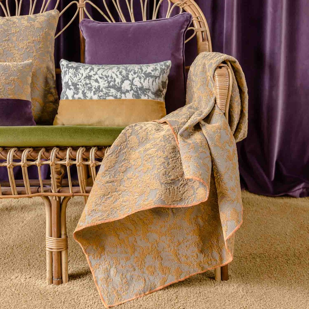 Plaid in designer fabric