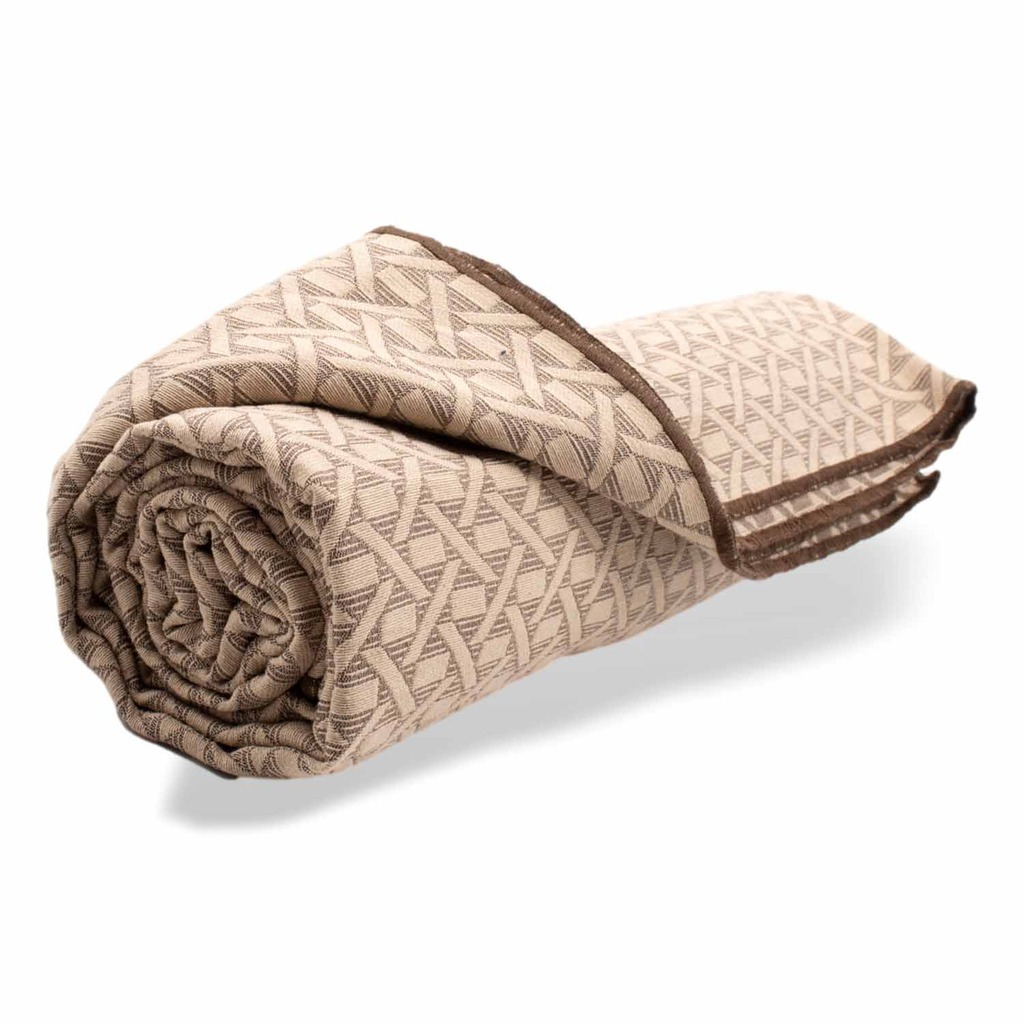 Plaid in designer fabric