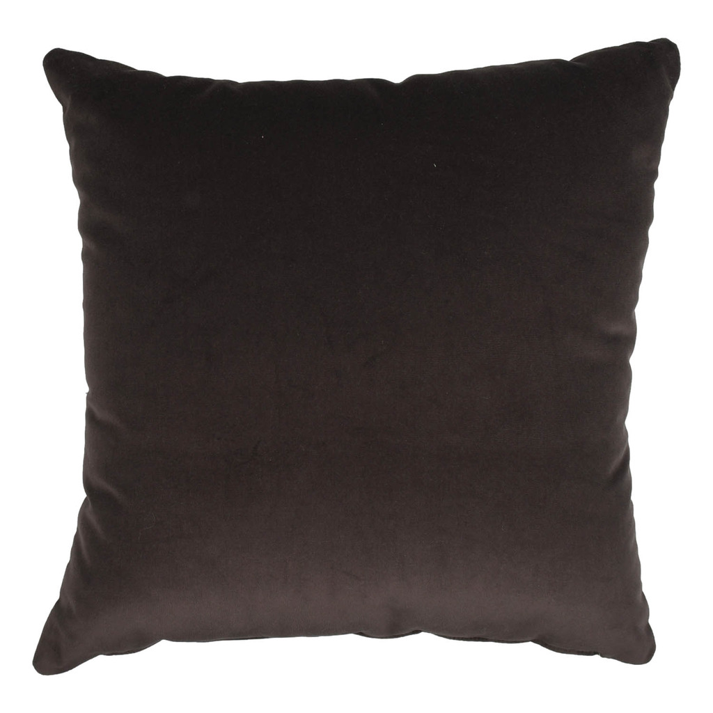 Luxurious cushion square Carrè in geometric fabric