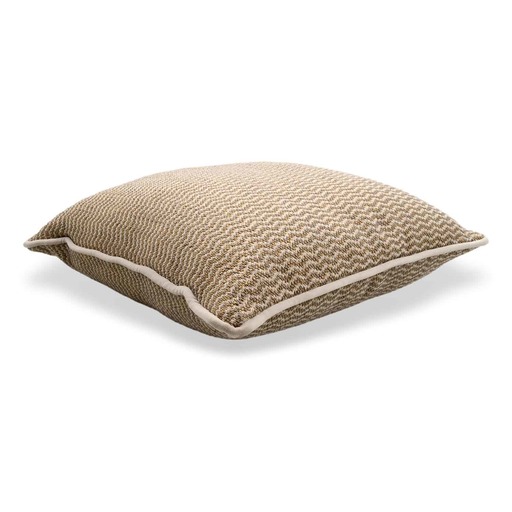 Luxurious cushion square Carrè in false unit fabric