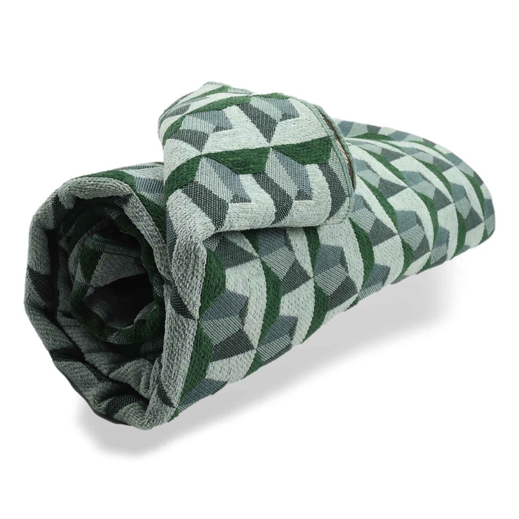 Plaid in designer fabric