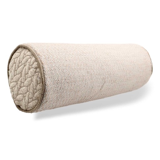 Luxurious cushion roll Rullo in false unit fabric