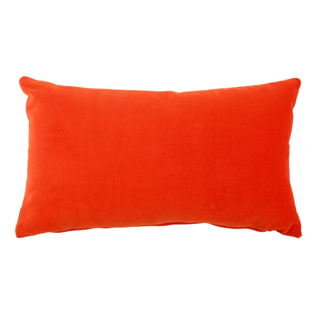 Luxurious cushion rectangular Bis in multicolor/pattern fabric