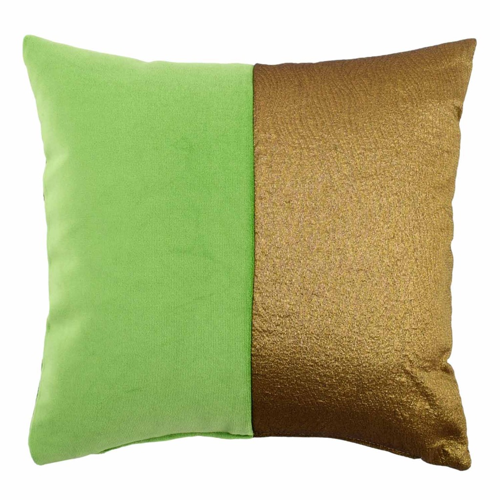Luxurious cushion square Carrè in false unit fabric