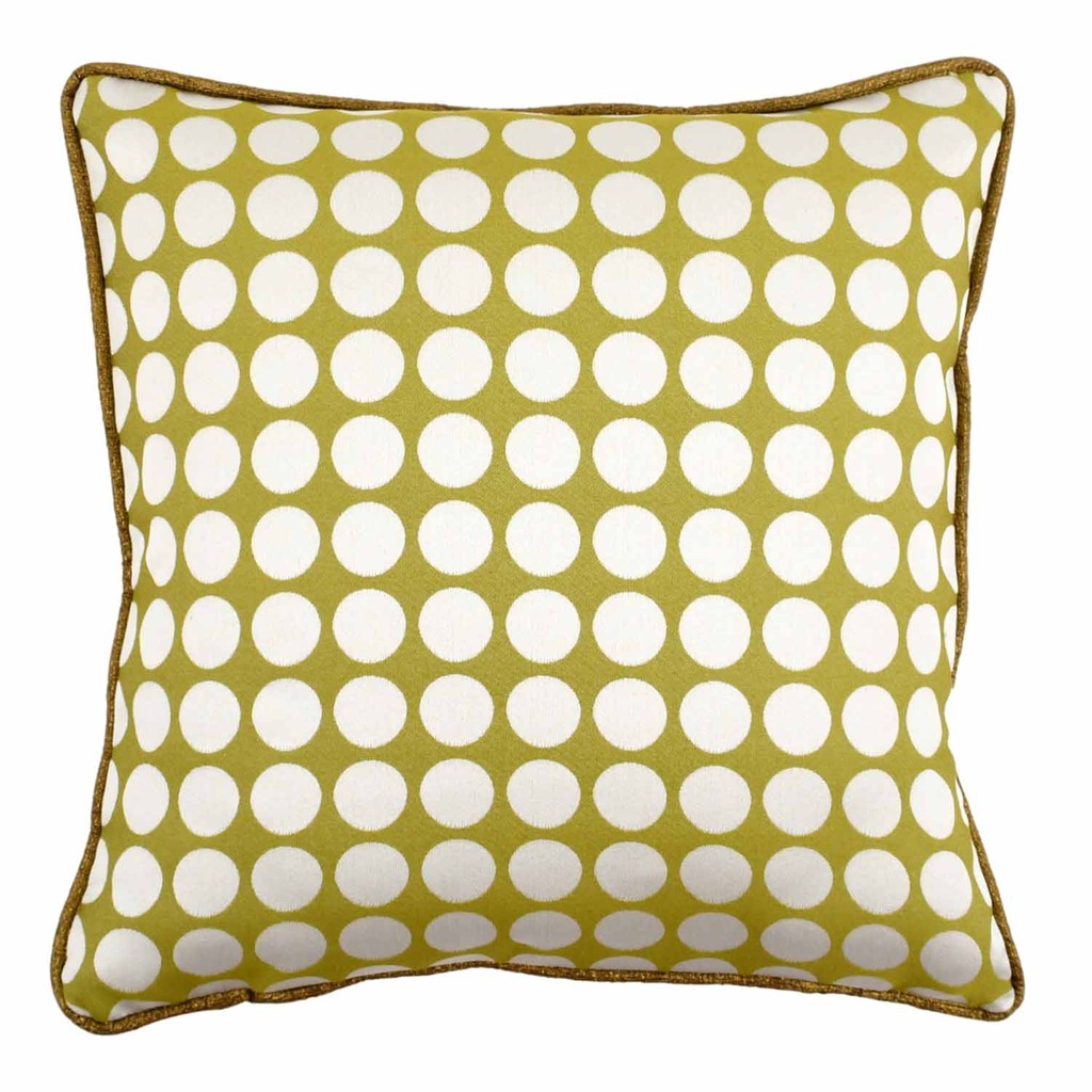 Luxurious cushion square Carrè in multicolor/pattern fabric