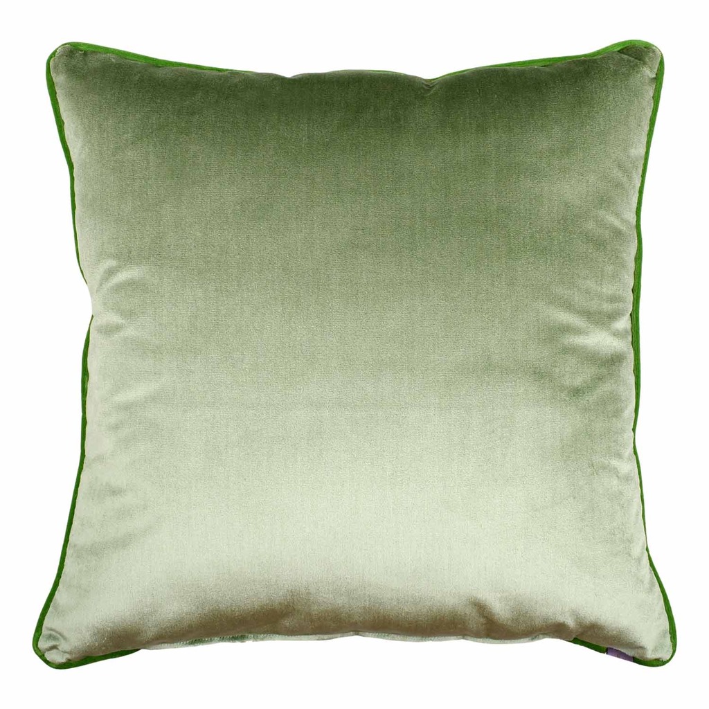 Luxurious cushion square Carrè in multicolor/pattern fabric