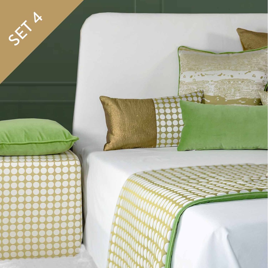 Luxurious Cushions' Set in designer fabric