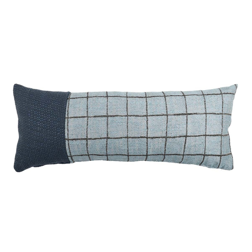 Luxurious cushion rectangular Simple in solid color velvet