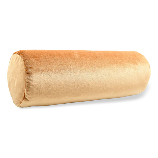 Luxurious cushion roll Rullo in solid color velvet