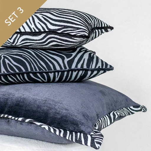 Luxurious Cushions' Set in designer velvet