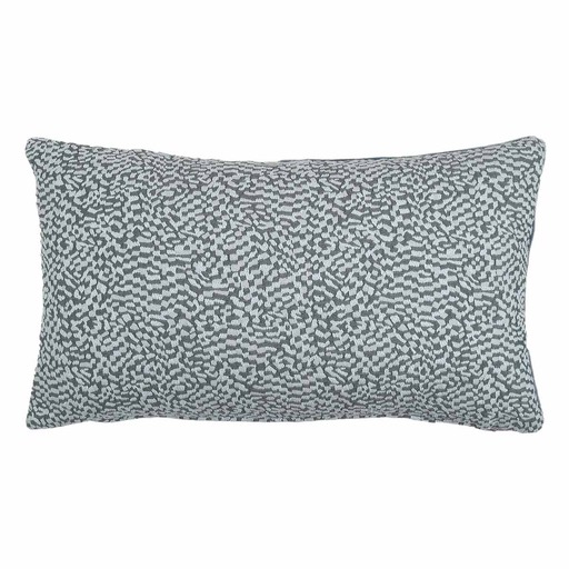 Luxurious cushion rectangular Bis in false unit fabric
