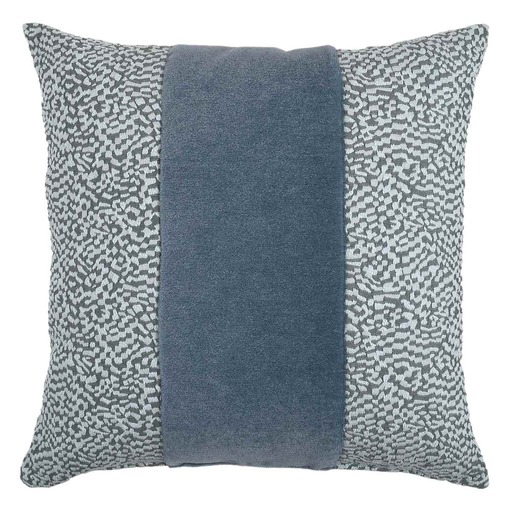 Luxurious cushion square Carrè Degradè in false unit fabric
