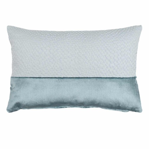Luxurious cushion rectangular Simple Orizzontal in false unit fabric