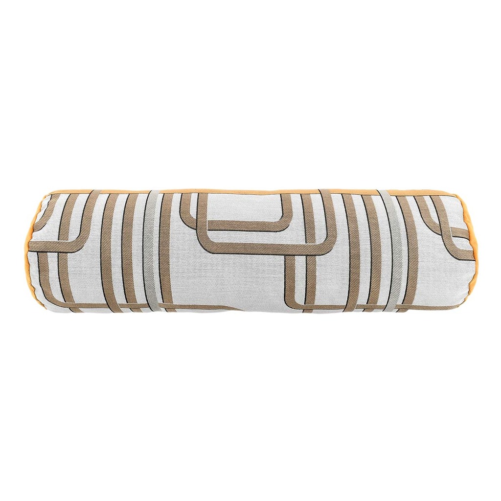 Luxurious cushion roll Rullo in multicolor/pattern fabric