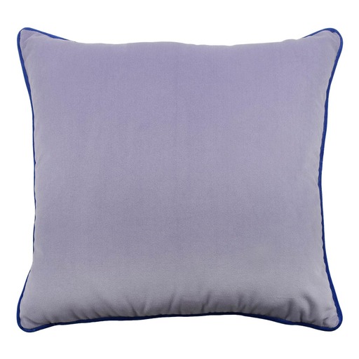 Luxurious cushion square Carrè in multicolor/pattern fabric