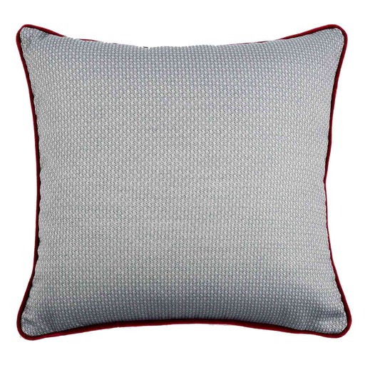 Luxurious cushion square Carrè in false unit fabric