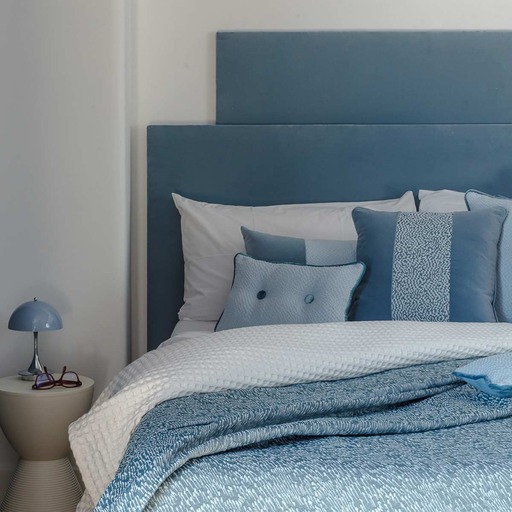 Plaid in designer fabric