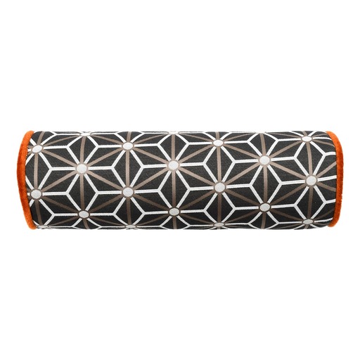 Luxurious cushion roll Rullo in false unit fabric