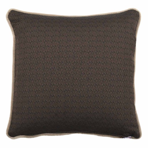 Luxurious cushion square Carrè in false unit fabric