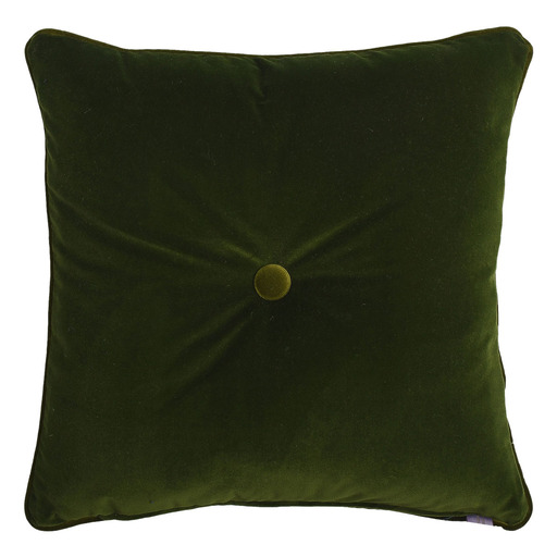 Luxurious cushion square Carrè in geometric fabric