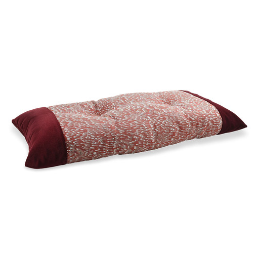 Luxurious cushion rectangular Zeta in false unit fabric