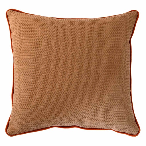 Luxurious cushion square Carrè in geometric fabric