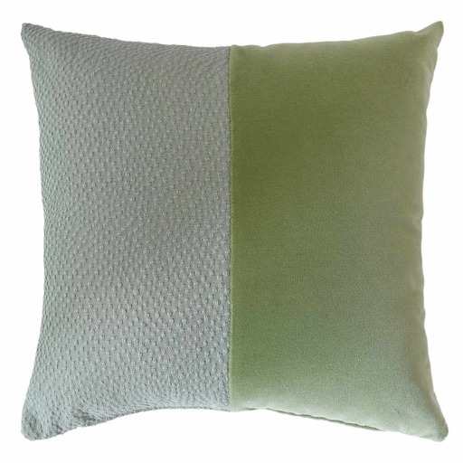 Luxurious cushion square Carrè in geometric fabric