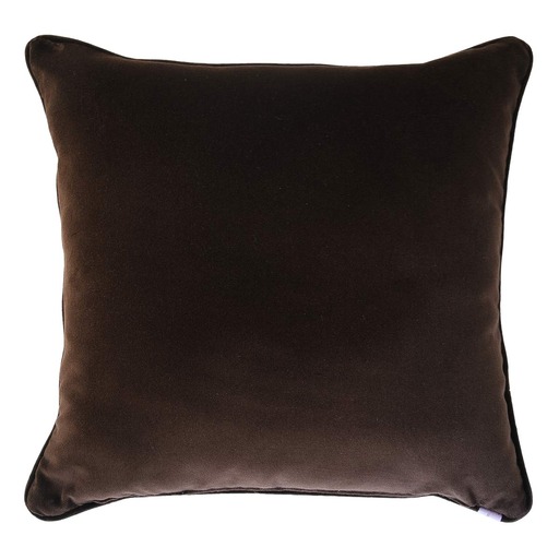 Luxurious cushion square Carrè in multicolor/pattern fabric