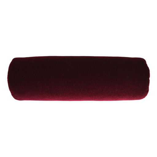 Luxurious cushion roll Rullo in solid color velvet