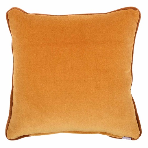 Luxurious cushion square Carrè in geometric fabric
