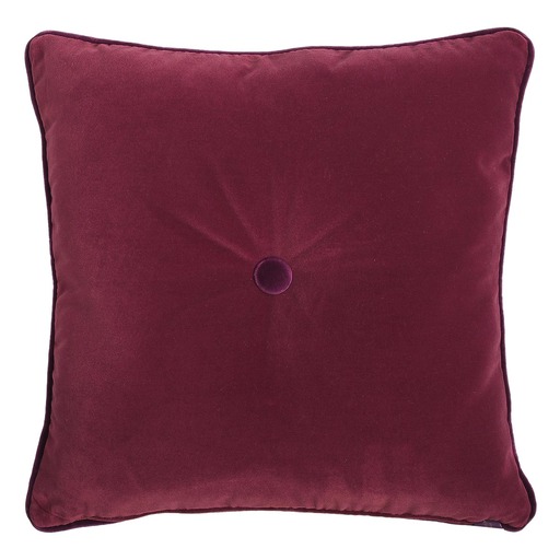 Luxurious cushion square Carrè in geometric fabric