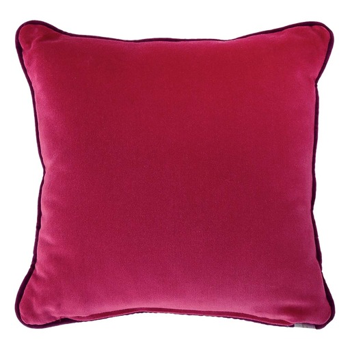Luxurious cushion square Carrè in false unit fabric
