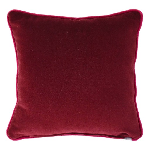 Luxurious cushion square Carrè in false unit fabric