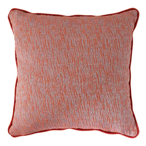 Luxurious cushion square Carrè in false unit fabric