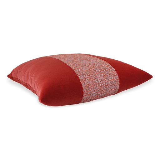Luxurious cushion square Carrè Degradè in false unit fabric