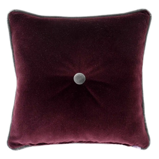 Luxurious cushion square Carrè in multicolor/pattern fabric