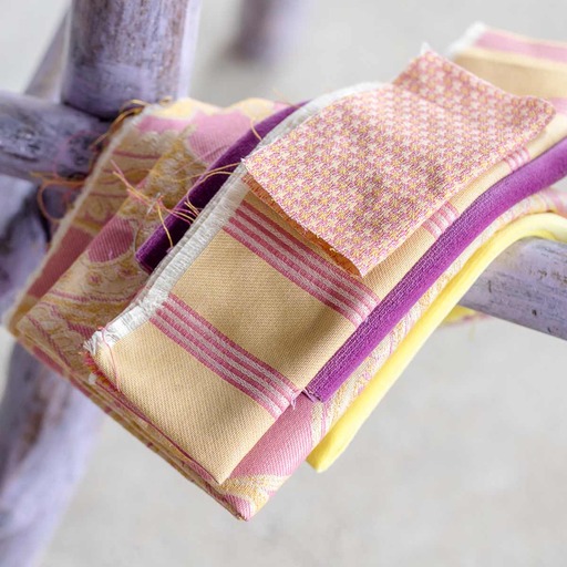 Popcolor  Il Pie De Poule designer fabric