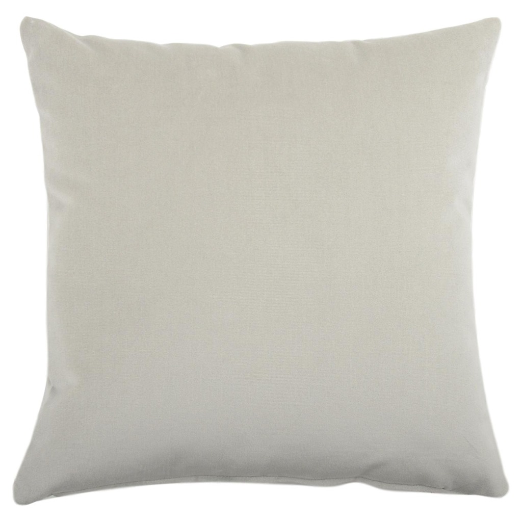 Luxurious cushion square Carrè in solid color velvet