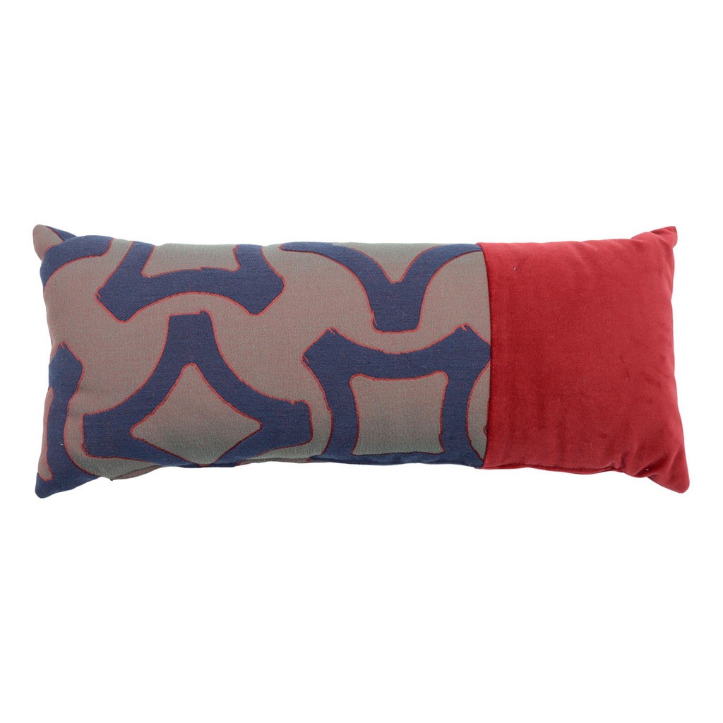 Luxurious cushion rectangular Simple in multicolor/pattern fabric
