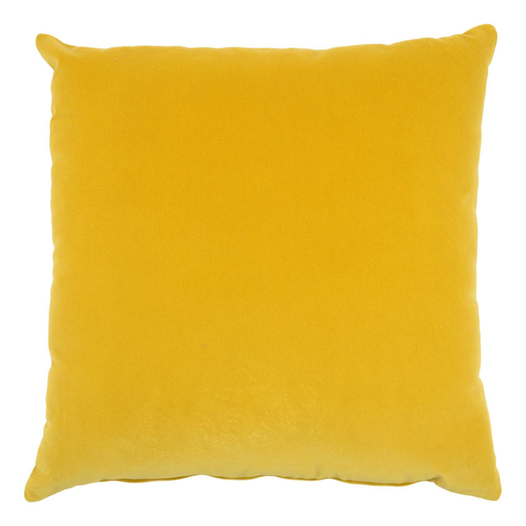 Luxurious cushion square Carrè in multicolor/pattern fabric