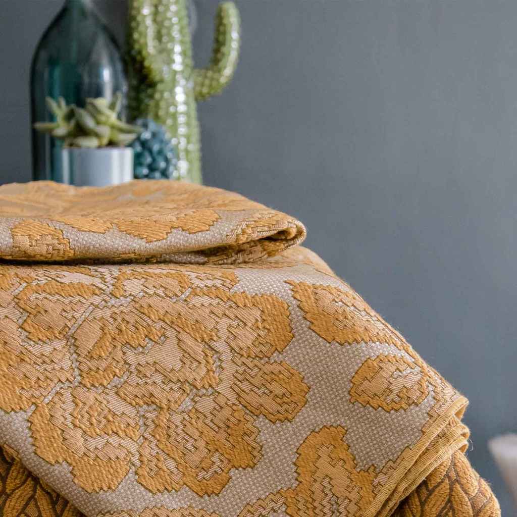 Plaid in designer fabric