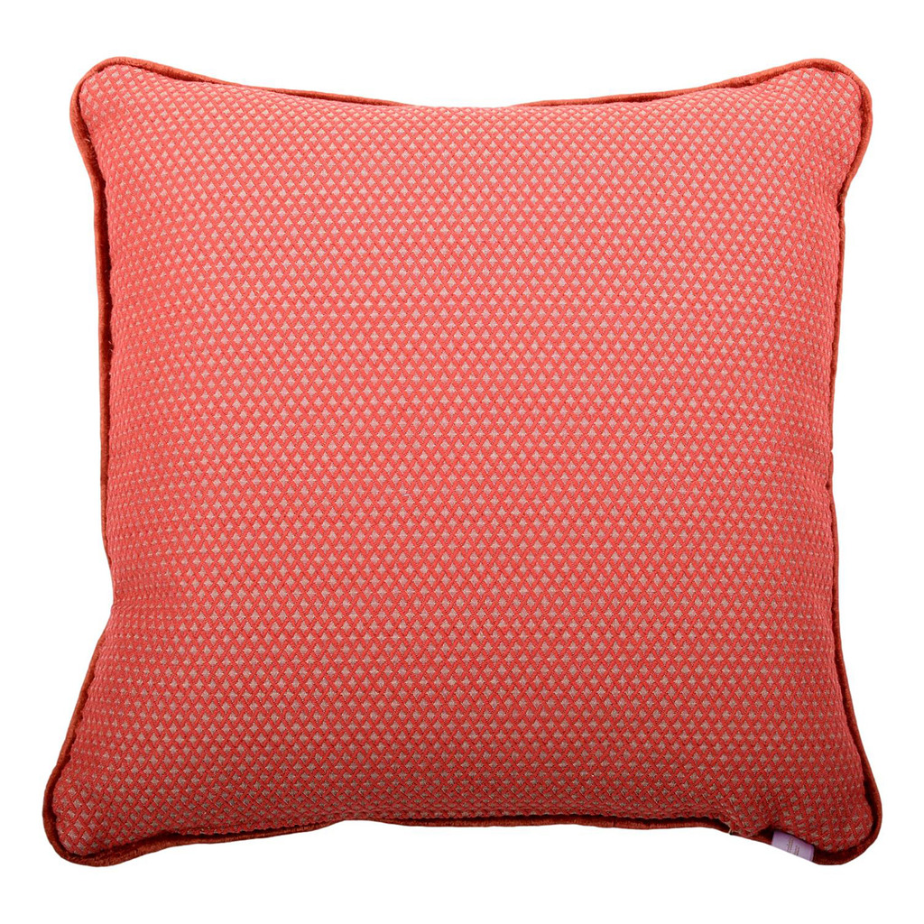 Luxurious cushion rectangular Longue in false unit fabric