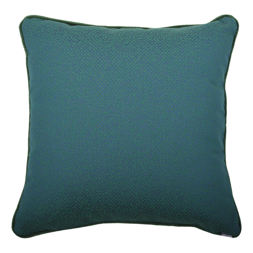 Luxurious cushion square Carrè in multicolor/pattern fabric