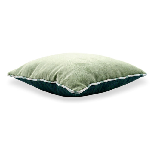 Luxurious cushion square Carrè in multicolor/pattern fabric