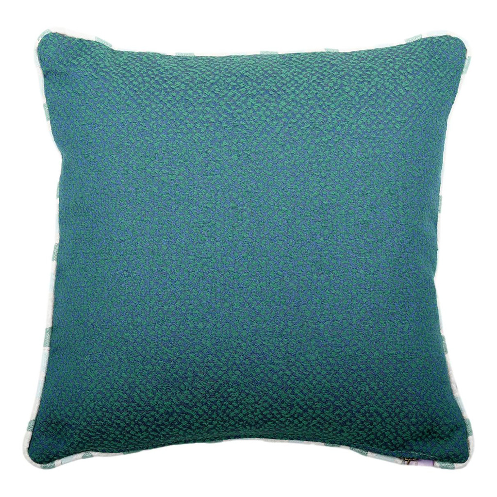 Luxurious cushion square Carrè in multicolor/pattern fabric