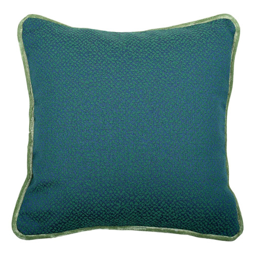 Luxurious cushion square Carrè in multicolor/pattern fabric