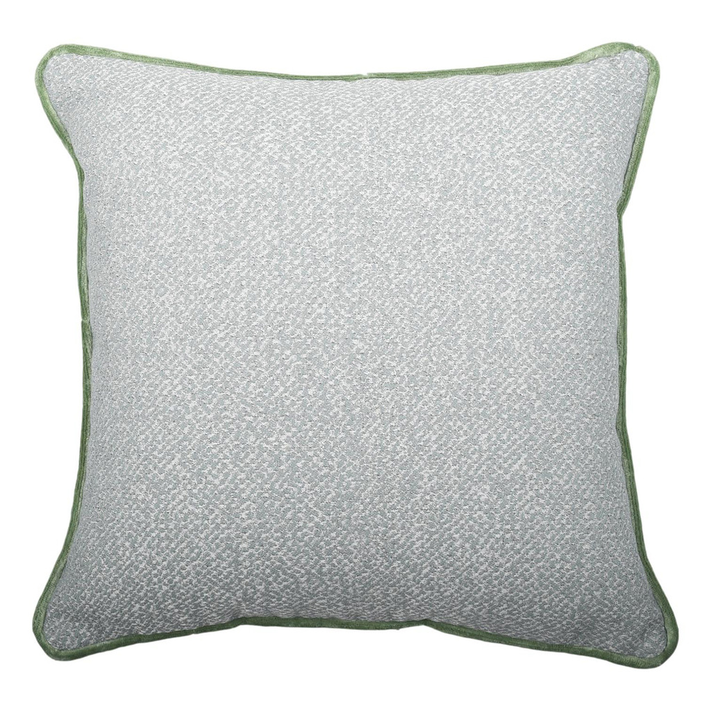 Luxurious cushion rectangular Longue in false unit fabric