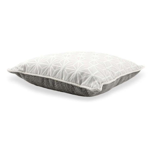 Luxurious cushion square Carrè in multicolor/pattern fabric