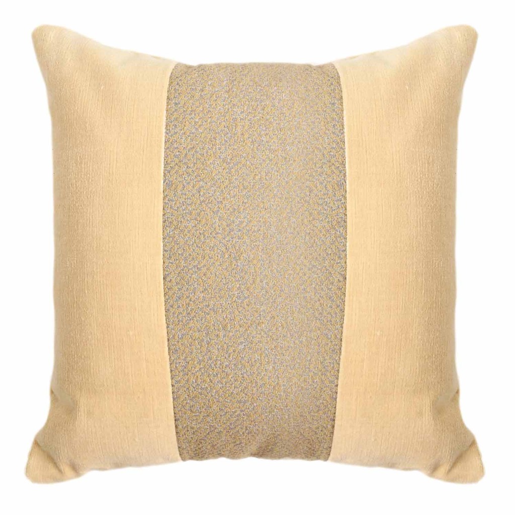 Luxurious cushion square Carrè Degradè in false unit fabric